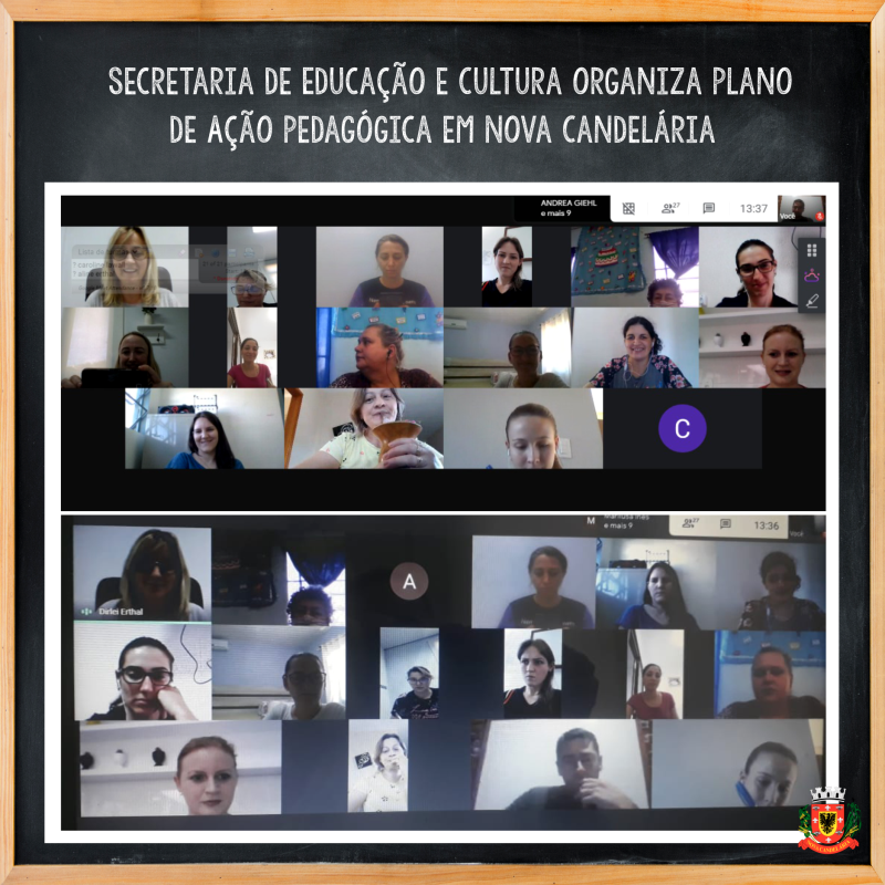 Secretaria de Educação e Cultura organiza Plano de Ação Pedagógica em Nova Candelária